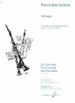 Cover Voltage pour clarinette basse