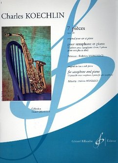 Cover 7 pieces op.180 pour saxophone et piano
