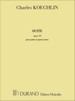 Suite op.19 pour piano ŕ 4 mains