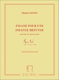 Pavane pour une infante defunte pour violon (flűte) et piano