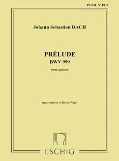 Prelude BWV999 pour guitare