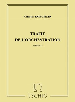 Cover Koechlin Traite Orchestration 3 Educazione Musicale