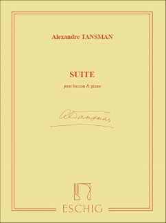 Cover Suite pour basson et piano