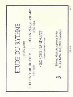 Cover Etude du rythme vol.3 (fr/dt/en)