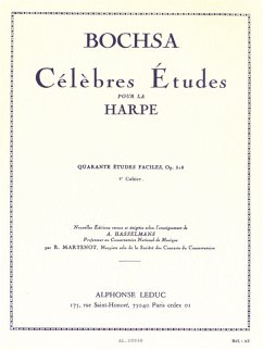 40 études faciles op.318 vol.2 pour la harpe