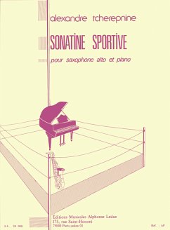 Cover Sonatine sportive pour saxophone alto et piano