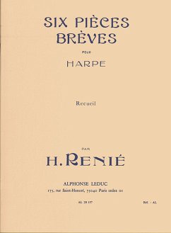 Cover 6 pičces brčves pour harpe