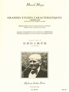 Cover Grandes études caracteristiques de Berbiguier pour flűte (fr/dt/en/jap)