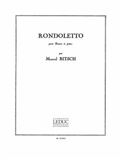 Cover Rondoletto pour basson et piano