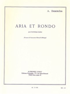 Cover Aria et rondo pour contrebasse et piano