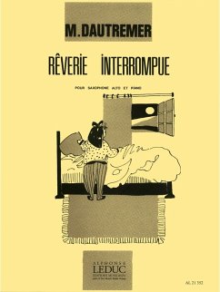 Cover Reverie interrompue pour saxophone alto et piano