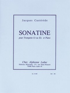 Cover Sonatine pour trompette (ut/sib) et piano