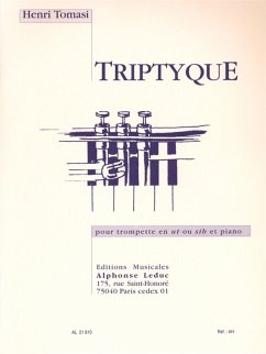Cover Triptyque für Trompete (C/B) und Klavier