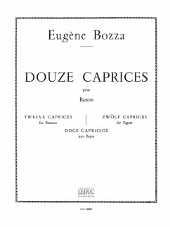 Cover 12 caprices pour basson
