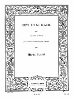 Cover Pičce mi bémol majeur op.33 pour trombone et piano