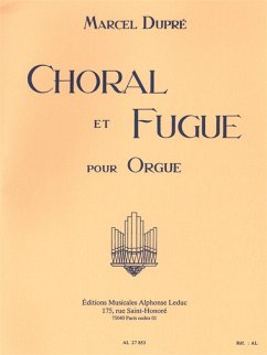 Cover Choral et Fugue op.57 pour orgue
