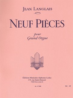 Cover 9 Pičces pour orgue
