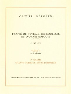 Traité de rythme, de couleur et d'ornithologie tome 5 vol.2 Traité de rythme, de couleur et d'ornithologie tome 5 vol.2