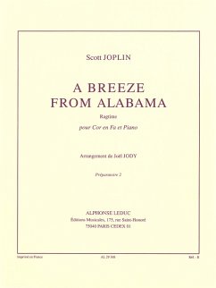 A BREEZE FROM ALABAMA RAGTIME POUR COR EN FA ET PIANO JODY, JOEL, ARR.