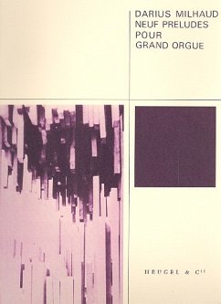 Cover 9 preludes pour orgue