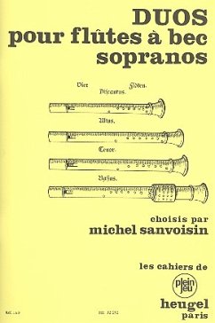 Cover Duos pour flűtes ŕ bec sopranos