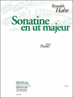 Cover Sonatine en ut majeur pour piano