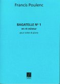 Bagatelle d-Moll Nr.1 für Violine und Klavier