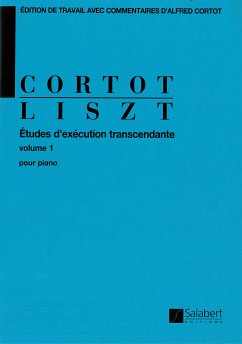 Cover Etudes d'exécution transcendante vol.1 (nos.1-4) pour piano