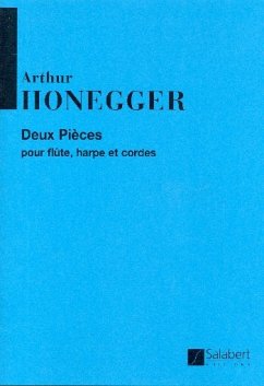 2 Pičces pour flűte, harpe et quatuor ŕ cordes partition et parties