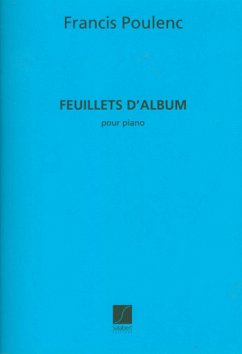 Feuillets d'album pour piano