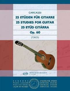 Cover 25 Studies for guitar