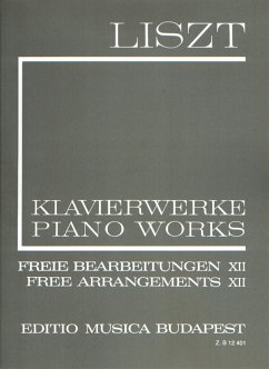 Klavierwerke Serie 2 Freie Bearbeitungen Band 12 broschiert