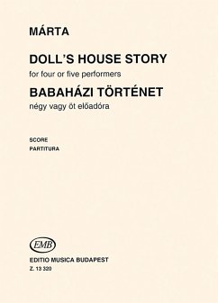 Cover Doll's House Story for percussion ensemble (4-5 players) score
