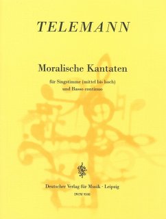 Cover Moralische Kantaten für Singstimme und Bc