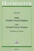 10 große Konzertetüden für Posaune 10 große Konzertetüden für Posaune