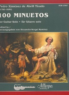 Cover 100 Minuetos für Gitarre
