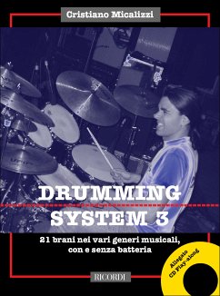 Cover C. Micalizzi Drumming System 3 Batteria