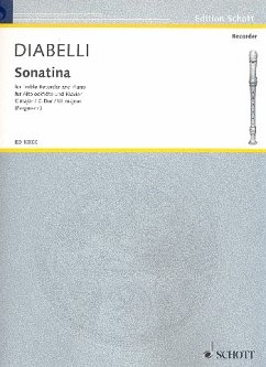 Sonatina in C für Altblockflöte und Klavier Sonatina in C für Altblockflöte und Klavier