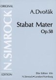 Stabat mater op.58 für Soli, Chor und Orchester Klavierauszug (la)