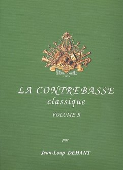 Cover La contrebasse classique vol.B pičces pour contrebasse et piano