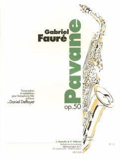 Cover Pavane op.50 pour saxophone alto et piano