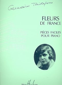 Cover Fleurs de France Pičces faciles pour piano