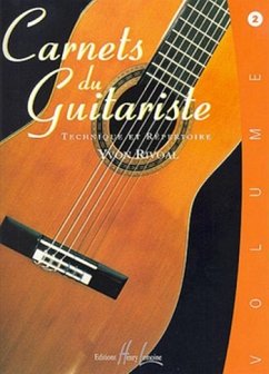 Carnets du guitariste vol.2 Technique et répertoire (initial)