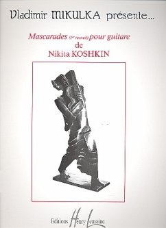 Cover Mascarades vol.1 pour guitare