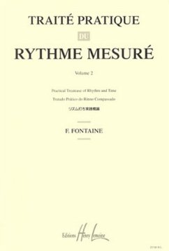 FONTAINE Fernand Traité du rythme Vol.2 formation musicale Partition