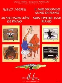 Cover Il mio secondo anno di piano per pianoforte (it/sp/nl/jap)