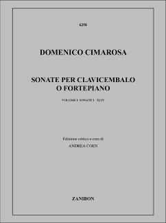 Cover Sonate vol.1 (no.1-44) per clavicembalo (pianoforte)
