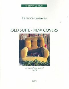 Cover Old Suite - new Covers for 4 saxophones (SATBar) score and parts