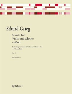 Cover Sonate c-Moll op.45 für Violine und Klavier für Viola und Klavier 2 Spielpartituren