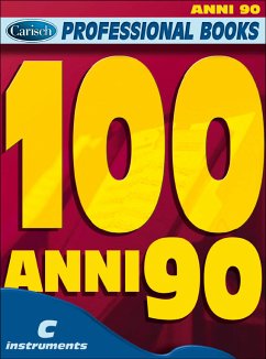 Cover 100 Anni 90: for c instruments text, melody line and chord symbols (it)